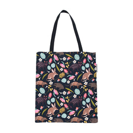Tote Bag - Fabric, Nocturnal Animals (D)
