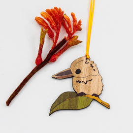 Gumleaf Kookaburra Ornament