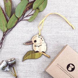 Gumleaf Kookaburra Ornament