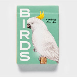 Birds Playing Cards