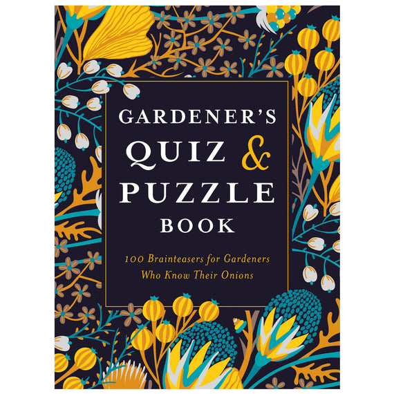 Gardeners Quiz and Puzzle Book