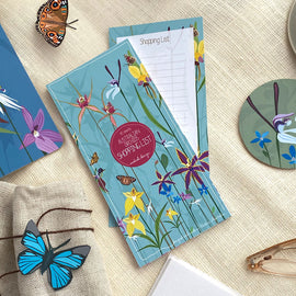 Australian Orchid Shopping Notepad