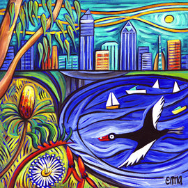 Perth City View Print