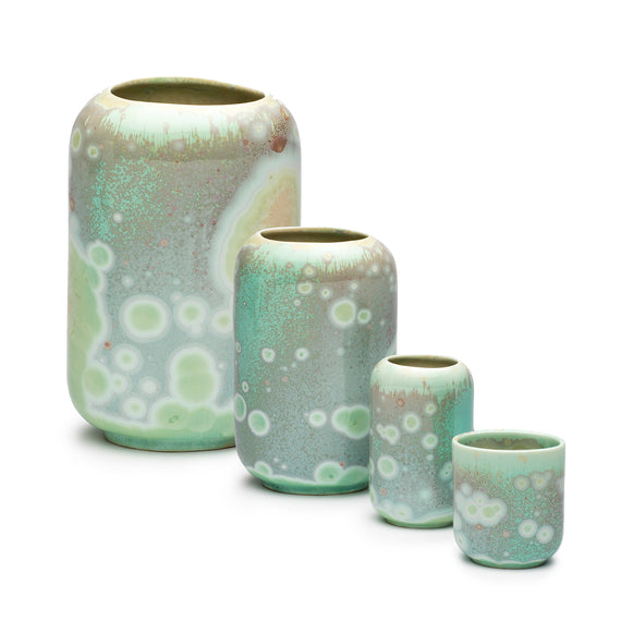 Jade Crystalline Vase