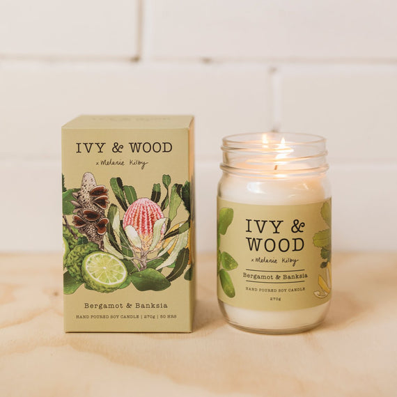 Bergamot and Banksia Candle
