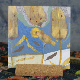 Banksia and Silvereye Card