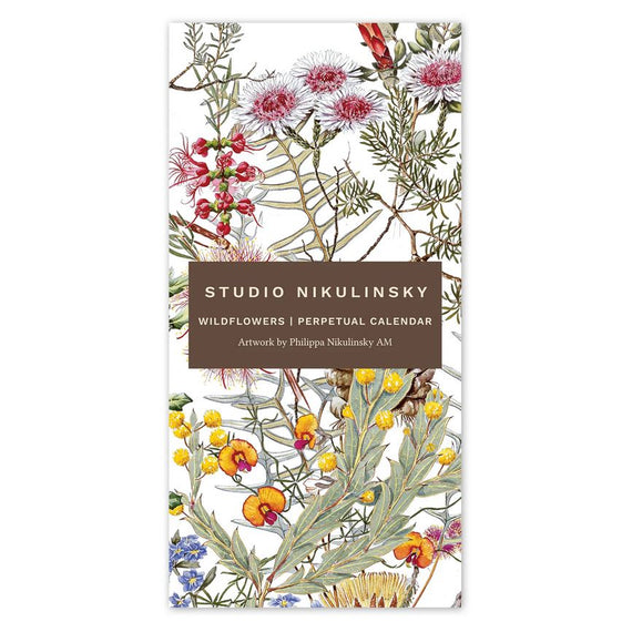 Australian Wildflowers Perpetual Calendar