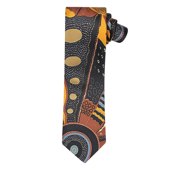 Norman Cox Brown Tie