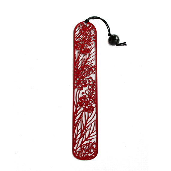 Grevillea Metal Bookmark