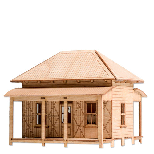 Miners Cottage Model Kit