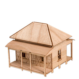 Miners Cottage Model Kit