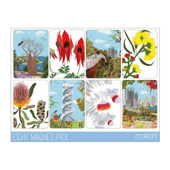 Kings Park Flora Magnet Pack