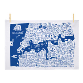 Perth Burbs Tea Towel