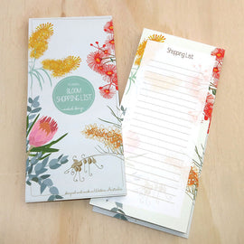 Bloom Shopping Notepad