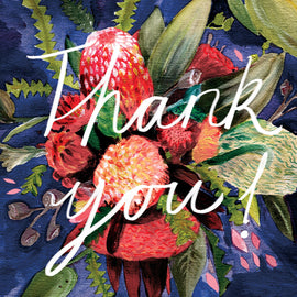 Thank You Bouquet Card