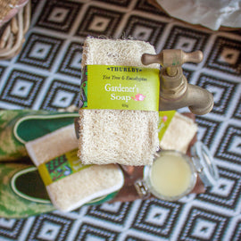 Gardeners Loofah Tap Soap